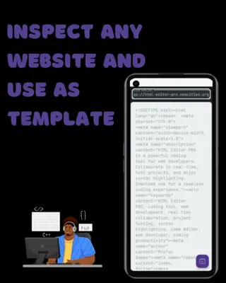 HTML Editor PRO - with Ai android App screenshot 0